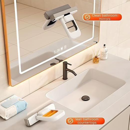 AeroClean™ 2-in-1 Wet & Dry Portable Desktop Mop