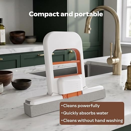 AeroClean™ 2-in-1 Wet & Dry Portable Desktop Mop